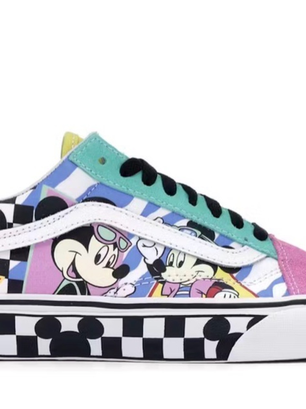 Pre Loved Vans 80’s Mickey Mouse Old Skool Sneakers Mens 10 Womens 11.5 FLAW